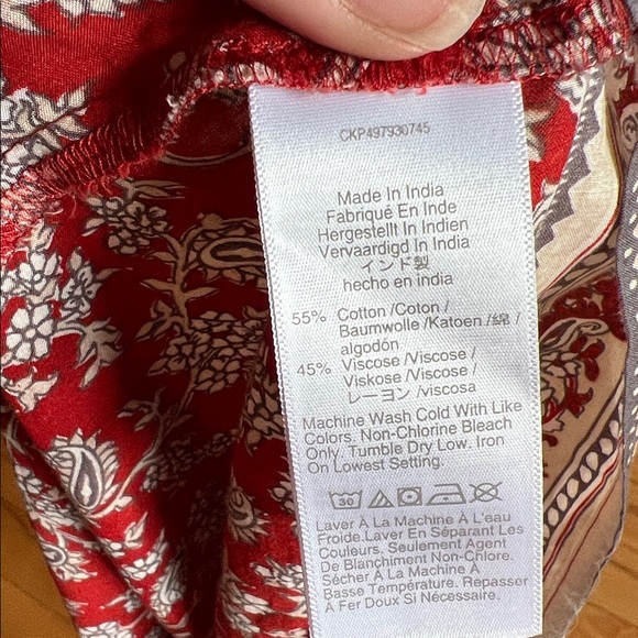 Madewell cotton shirred popover - Picture 8 of 8